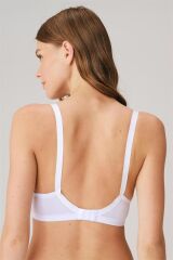 Scarlest Balenli Desteksiz Dolgusuz Toparlayıcı Günlük Klasik Dantelli Küçültücü Sütyen