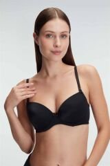 Scarlest Balenli Desteksiz Dolgusuz Askıları Çıkabilen Günlük Klasik T-Shirt Sütyeni