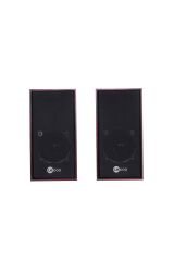 LENOVO DS105 LECOO Kompakt Masaüstü Ahşap 5W RGB Aydınlatmalı Usb+3.5mm Jacklı Siyah Hoparlör