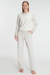 Scarlest Uzun Kollu Sweatshirt Pantolon Takım Pijama Takımı