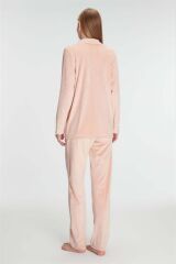 Scarlest Uzun Kol Gömlek ve Pantolon Takım Pijama Takımı
