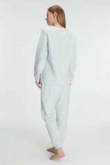 Scarlest Uzun Kol Polar Pijama Takımı