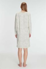 Scarlest Pamuklu Uzun Kollu Gecelik