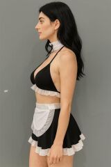 Scarlest Siyah Beyaz Fantezi Seksi Hizmetçi Kostümü