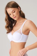 Balenli Desteksiz Dolgusuz Toparlayıcı Yumuşak Süngerli Günlük Klasik Küçültücü Sütyen