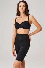 Scarlest Toparlayıcı Bel ve Bacak İnceltici Dikişli Uzun Paçalı Orta Bel Sıkı Şort Korse