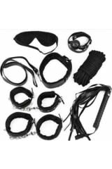 Scarlest Grinin 50 Tonu Fantazi Kelepçe Kırbaç Seti