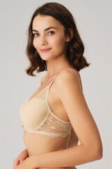 Scarlest Balenli Desteksiz Dolgusuz Toparlayıcı Dantelli Küçültücü Sütyen