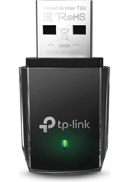 TP-LINK Archer T1300U Mini AC1300 USB 3.0 MU-MIMO Kablosuz Adaptör (5GhZ + 2.4GhZ)