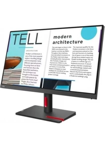 LENOVO 24,5 S25E-30 63E0KAT4TK VA PANEL KURUMSAL 4Ms 75Hz VGA HDMI VESA FULL HD WLED MONITÖR