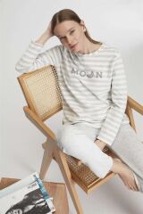 Scarlest Pamuklu Uzun Kollu Pijama Takımı