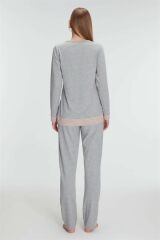 Scarlest Pamuklu Uzun Kollu Pijama Takımı