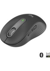 Logitech M650 910-006253 SIGNATURE KABLOSUZ Usb Nano Alıcılı SAĞ EL TAM BOYUTLU Siyah Mouse