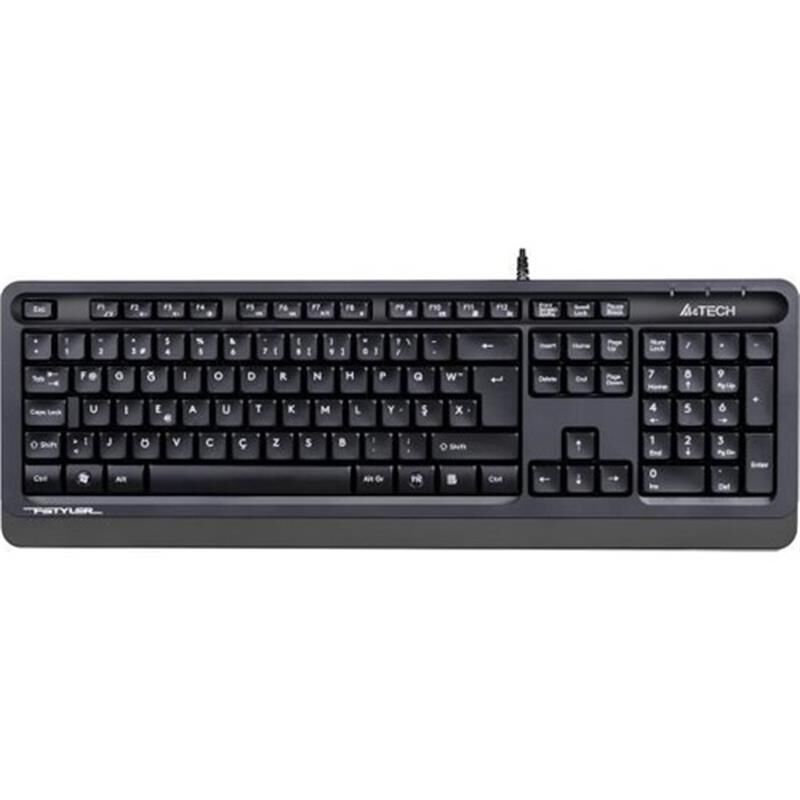 A4 TECH FK10 F TR MM SİYAH USB KABLOLU KLAVYE