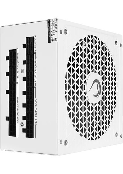 RAMPAGE RAGE P10 850W 80+ GOLD APFC HDB 14CM FAN FULL MODULER PSU (BEYAZ)