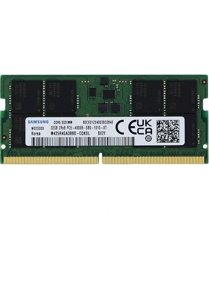 SAMSUNG 32GB DDR5 4800Mhz CL40 Notebook Ram M425R4GA3BB0-CQK (1.1V)