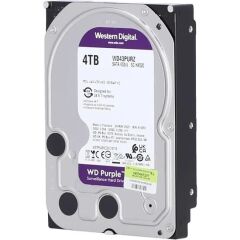 WD 3.5 PURPLE 4TB 5400RPM 256MB SATA3 Güvenlik HDD WD43PURZ (7/24) Wd TR Disty Garantili