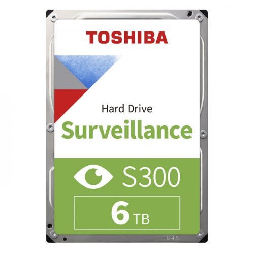 TOSHIBA 3.5 S300 6TB 5400RPM 256MB SATA3 HDWT860UZSVA (7/24) (3 YIL DİST. GARANTİLİ)