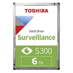 TOSHIBA 3.5 S300 6TB 5400RPM 256MB SATA3 HDWT860UZSVA (7/24) (3 YIL DİST. GARANTİLİ)