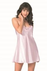 Scarlest Pembe Kısa Saten Gecelik