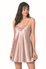 Scarlest Vizon Kısa Saten Gecelik