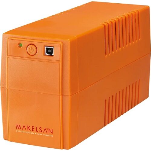 MAKELSAN LION 850VA Line Interactive 5-12 Dk. Led Ekran UPS 1*12V 9AH