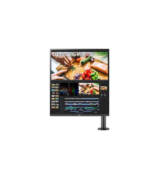 LG 28" 28MQ780 5Ms 60Hz Dual Up QHD 2K Ergo Nano IPS Monitor