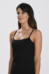 Scarlest İp Askılı Siyah Ribana Atlet