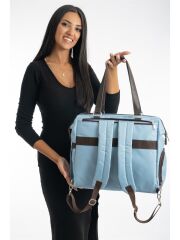 Remuse Mommy Bag Anne Bebek Bakım Çantası Mavi̇