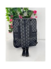 Remuse Unisex Sırt Çantası Kareli Siyah Gr