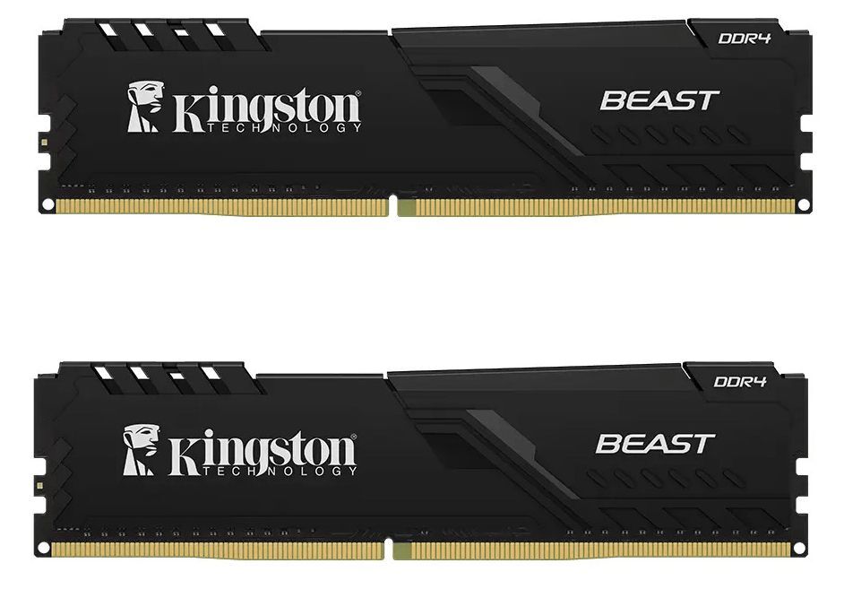 Kingston 16GB 3200MT/s DDR4 CL16 DIMM (Kit of 2) Beast Black Turkey