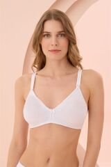 Scarlest Beyaz Dikişsiz Emzirme Sütyeni