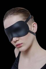 Scarlest Düz Siyah Maske Uyku Gözlüğü