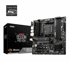 MSI B550M PRO-VDH DDR4 4400MHZ 1XVGA 1XHDMI 1XDP 2XM.2 USB 3.2 MATX AM4 (AMD 5000 VE 3000 SERİSİ İŞLEMCİ UYUMLU)