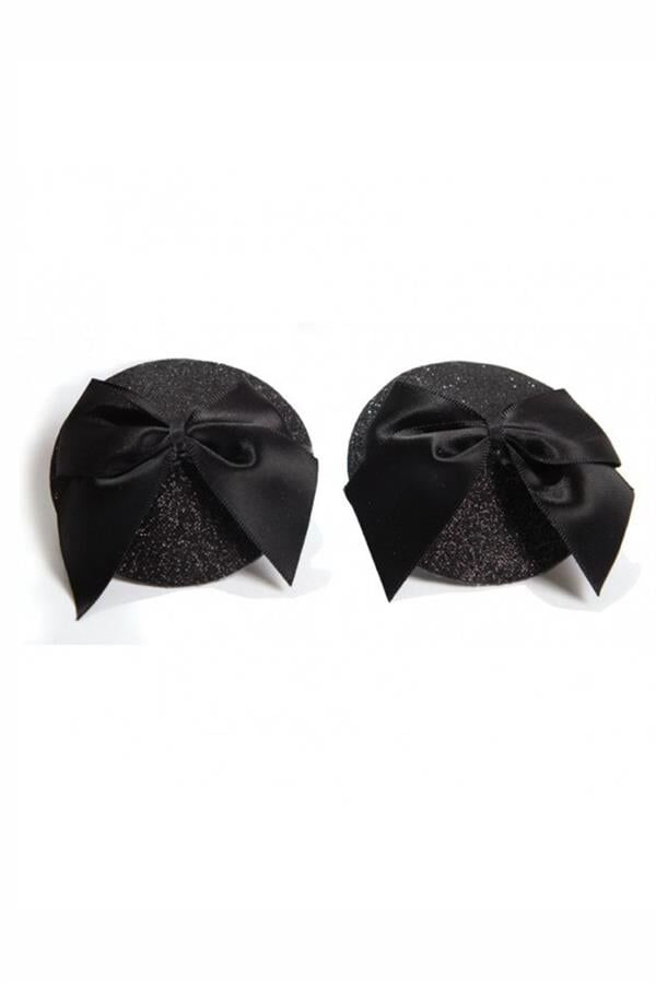 Scarlest Siyah Fiyonklu Fantezi Göğüs Ucu Kapatıcı