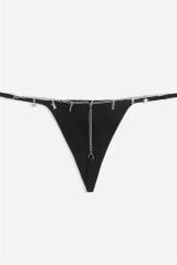 Scarlest Yazılı Zincirli Fantezi Tanga