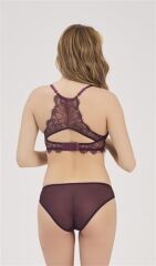 MOONLIGHT 326 VİŞNE SÜTYEN SLİP TAKIM