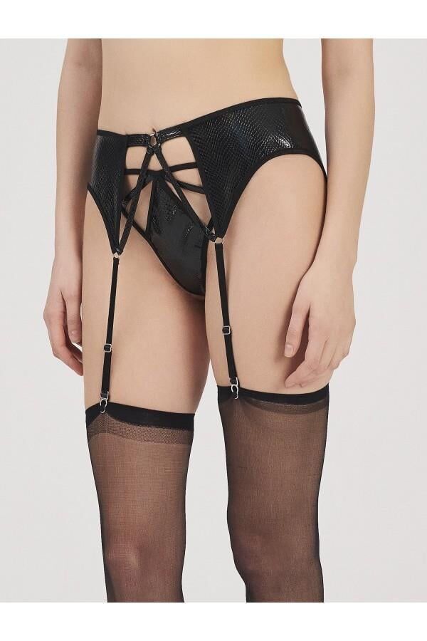 Scarlest 3219 SİYAH JARTİYER STRING TAKIM