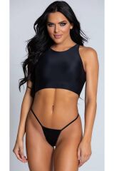 Scarlest Tül Siyah Tanga String