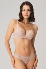 Scarlest Balenli Destekli Dolgulu Dantelli Sütyen ve String Takım
