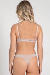 Scarlest Balenli Destekli Dolgulu Dantelli Sütyen ve String Takım