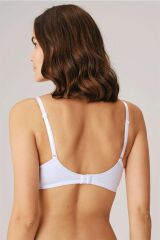 Scarlest Balenli Desteksiz Dolgusuz Askıları Çıkabilen Günlük Klasik T-Shirt Sütyeni