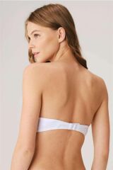 Scarlest Balenli Destekli Dolgulu Askısız Straplez Günlük Klasik T-Shirt Sütyeni