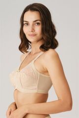 Scarlest Balenli Desteksiz Dolgusuz Toparlayıcı Dantelli Küçültücü Sütyen